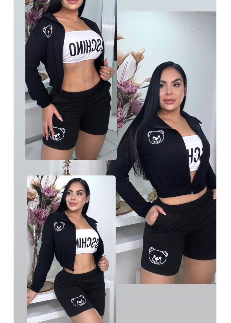 🌷 Set Deportivo Look de Impacto ➕ Top como Obsequio 🎁 y Envio Gratis