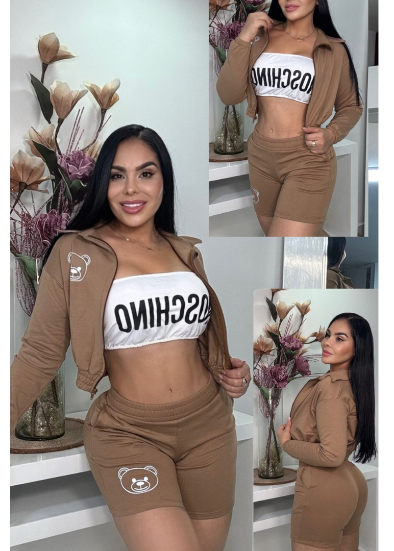 🌷 Set Deportivo Look de Impacto ➕ Top como Obsequio 🎁 y Envio Gratis