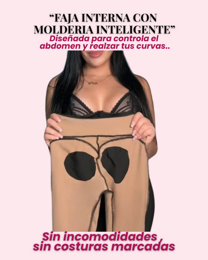 Leggins con faja interna y Levanta Cola 🍑 ➕ Top de obsequio 🎁 por tu compra y Envio Gratis 😍🚚