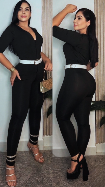 💖Enterizo Papasito MANGA 3/4 👄 Aumenta 10 CM de Glúteos 🍑 reduce 2 CM de Cintura + Cinturón de Obsequio 🎁 + Envió Gratis🚛