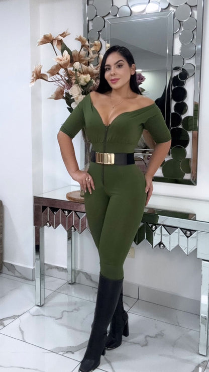 💖Enterizo Papasito MANGA 3/4 👄 Con Faja Moldeadora😵 Control de abdomen y Levanta Glúteos🍑+ Envió Gratis🚛